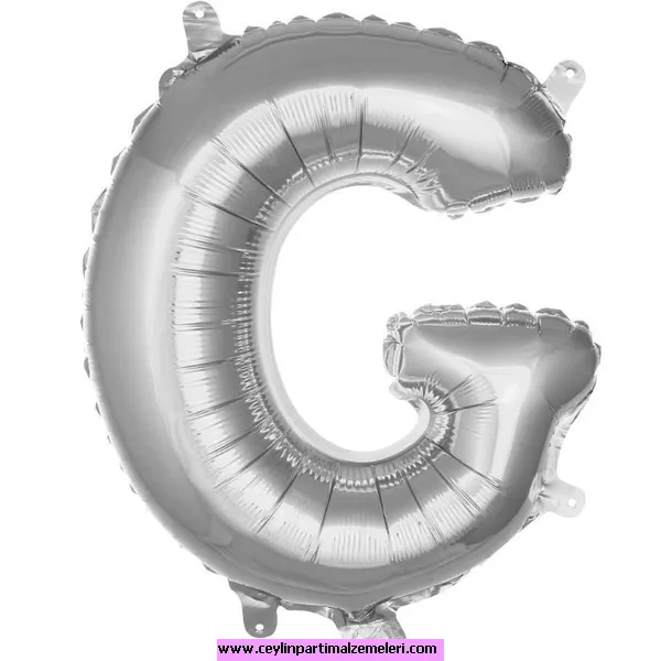 G Gümüş Folyo Balon